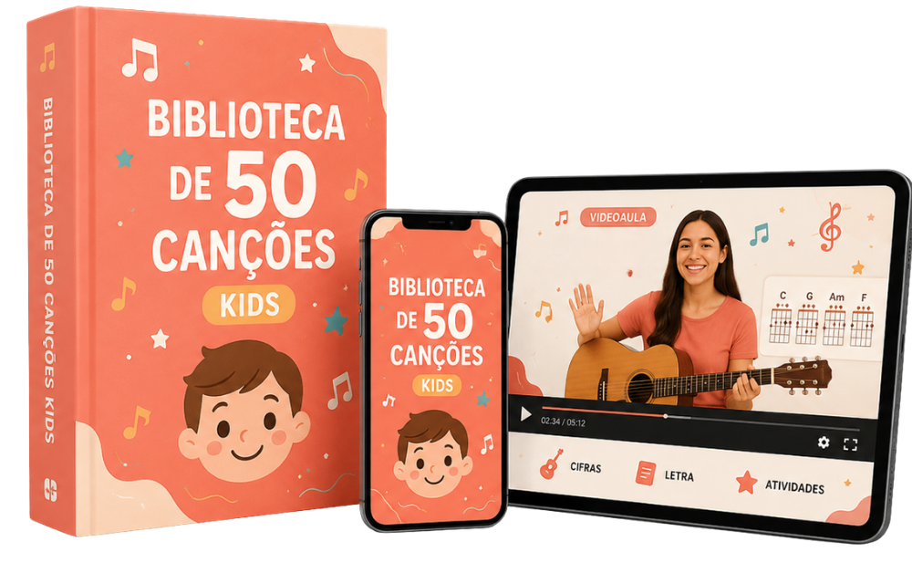 Biblioteca de Canções Kids — pacote completo